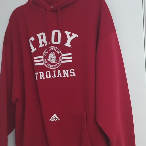 Vintage Adidas Troy University Trojans hoodie men's size large - Picture 4 of 10